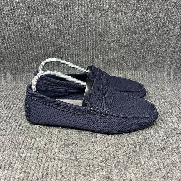 Peter Millar Crown Cruise Driving Loafers Navy Blue Casual Shoe Mens Size 8.5 - Picture 1 of 8